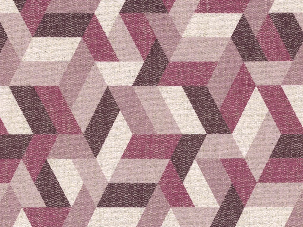 Unreal cuscini a fantasia geometriche in tessuto idrorepellente disponibile in diverse colorazioni rosa