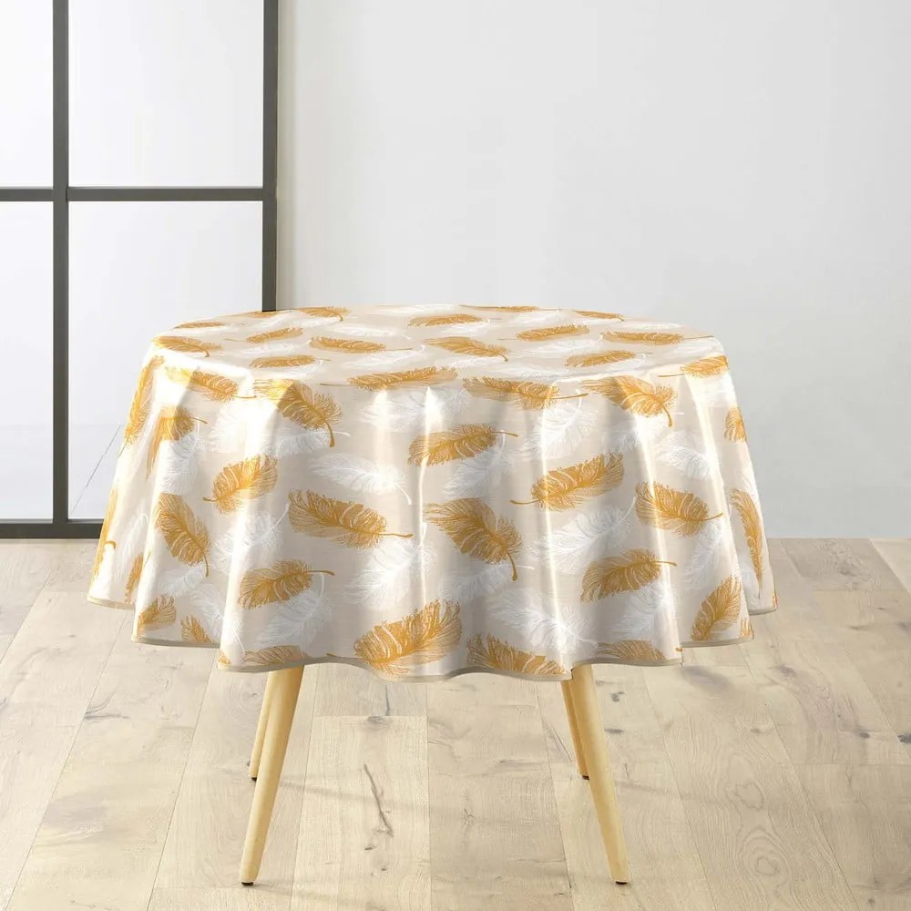 Tovaglia adatta per pulizia con panno umido ø 160 cm Sarina – douceur d'intérieur