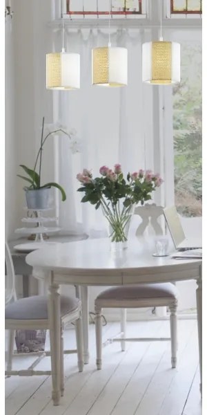 Eglo 43402 - Lampadario a sospensione con filo ARNHEM 3xE27/40W/230V