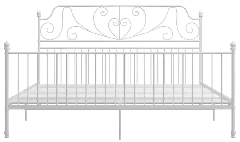 Giroletto Bianco in Metallo 180x200 cm