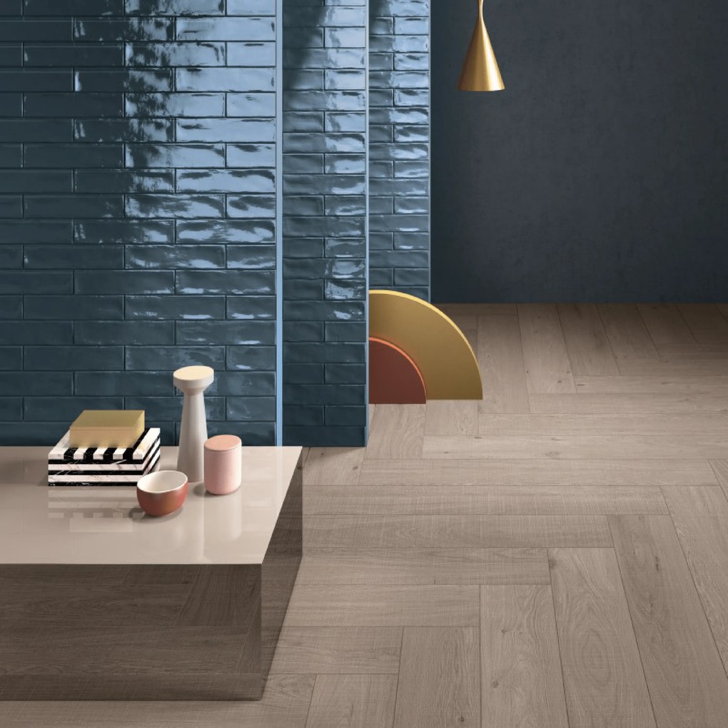 Ceramiche Abk Rettificato 20x120 "Crossroad Wood" Tan