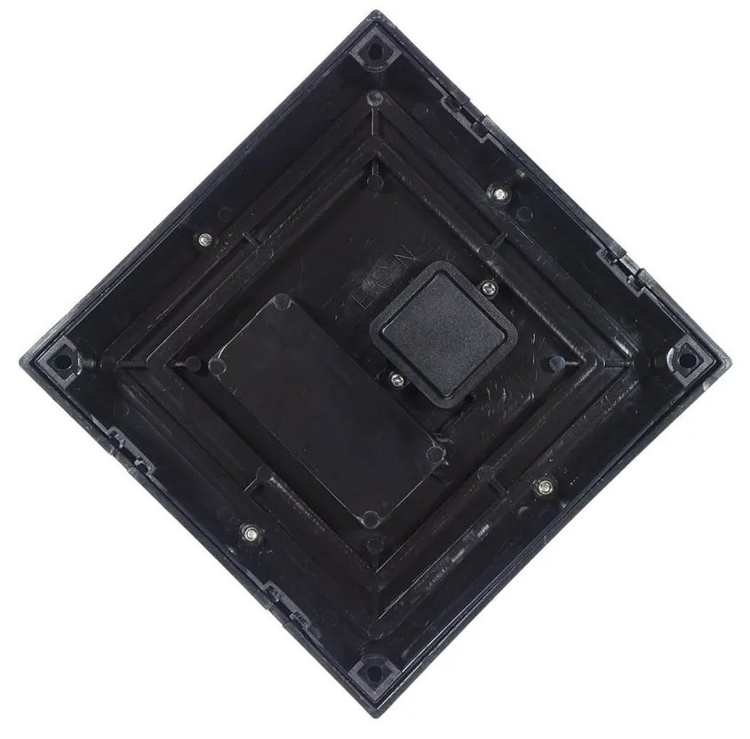 Applique IP65 LED da Parete 12W B. Naturale a Rombo Colore Bianco Naturale 4.200K