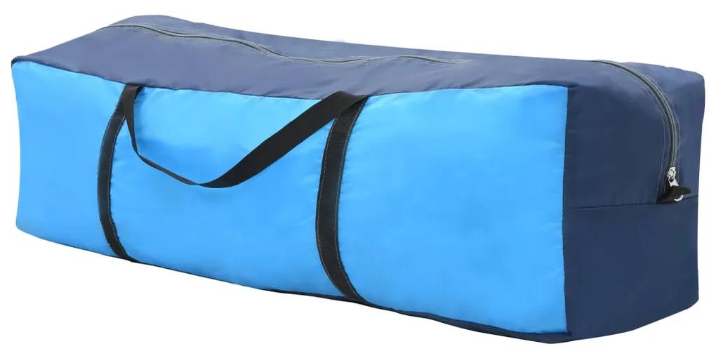Tenda per Piscina in Tessuto 660x580x250 cm Blu
