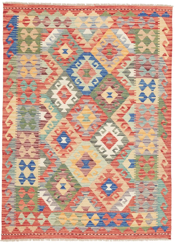 Kilim Tappeto 170 x 130 (Pakistan) Tessuto A Mano