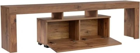 Mobile Porta TV Da Terra 180 Cm A 2 Ante Effetto Legno Dab