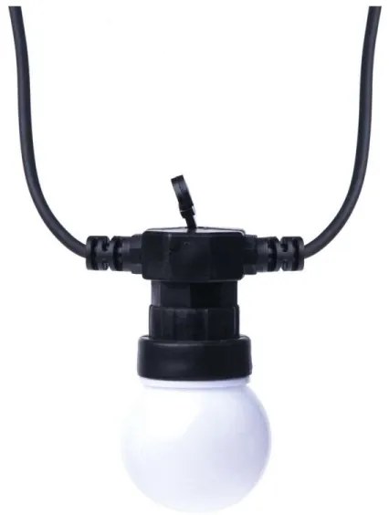 Catena luminosa decorativa da esterno 10xLED/10m IP44 bianco