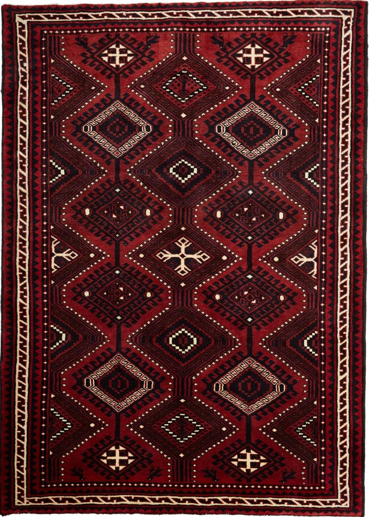 Lori Tappeto persiano 180x250 Rosso (Iran) Annodato A Mano