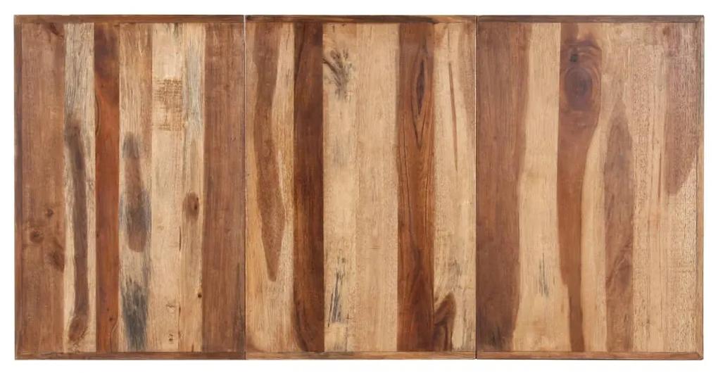 Tavolo da pranzo 180x90x75 cm legno massello con finitura miele