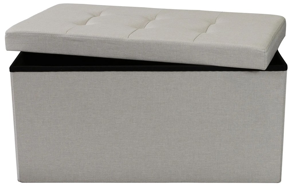 IRO - pouf rettangolare in stoffa