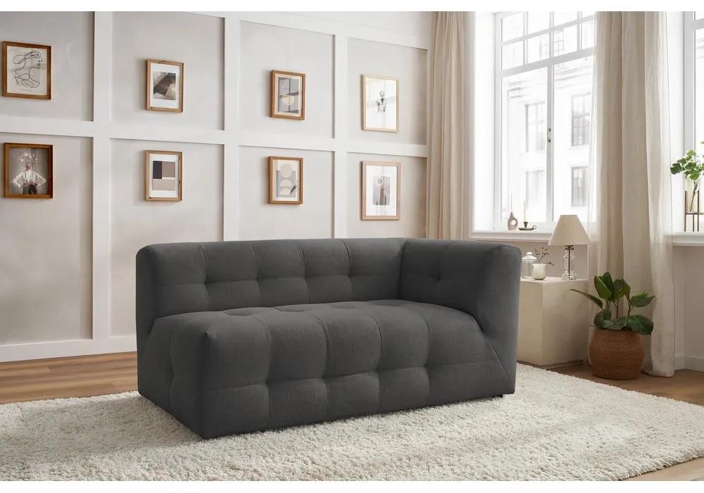 Modulo divano grigio scuro (angolo destro) Kleber - Bobochic Paris