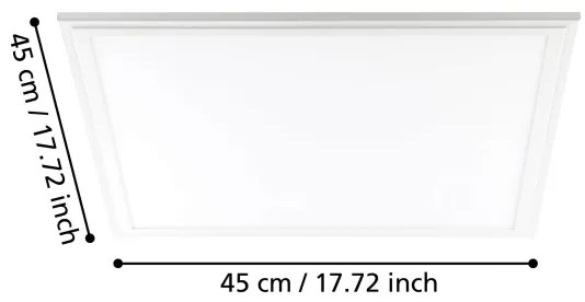 Eglo 98129 - Pannello LED SALOBRENA LED/21W/230V