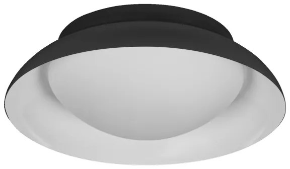 Osram - Plafoniera ORBIS MILAN 2xE27/10W/230V diam. 30,5 cm nera