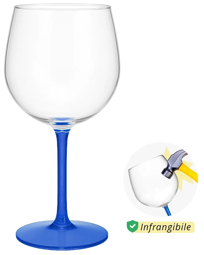 Calice cocktail in tritan 582 ml blu Ballon