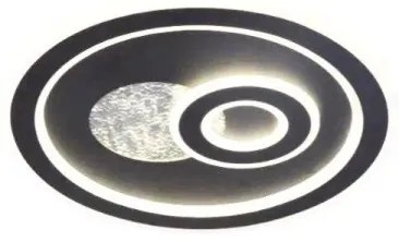 Plafoniera LED dimmerabile LED/95W/230V nero + telecomando