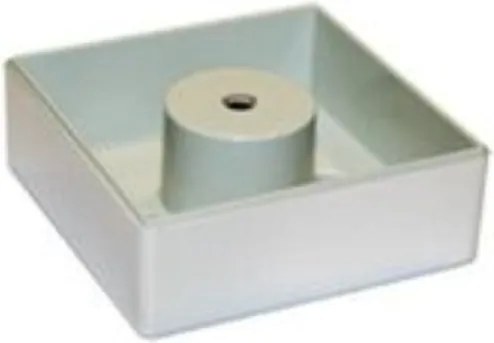Colonna base a terra ante Reversibile con 3 ripiani Isoka Bianco Frassino