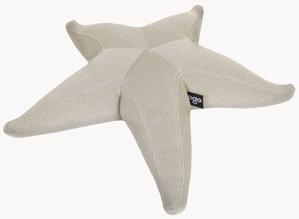 Pouf sacco da esterno Starfish, fatto a mano