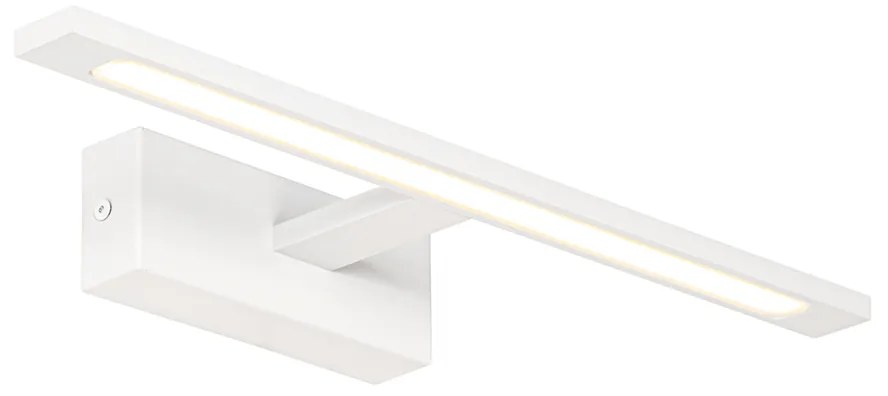 Applique da parete bianca 41,5 cm con LED IP44 - Jerre