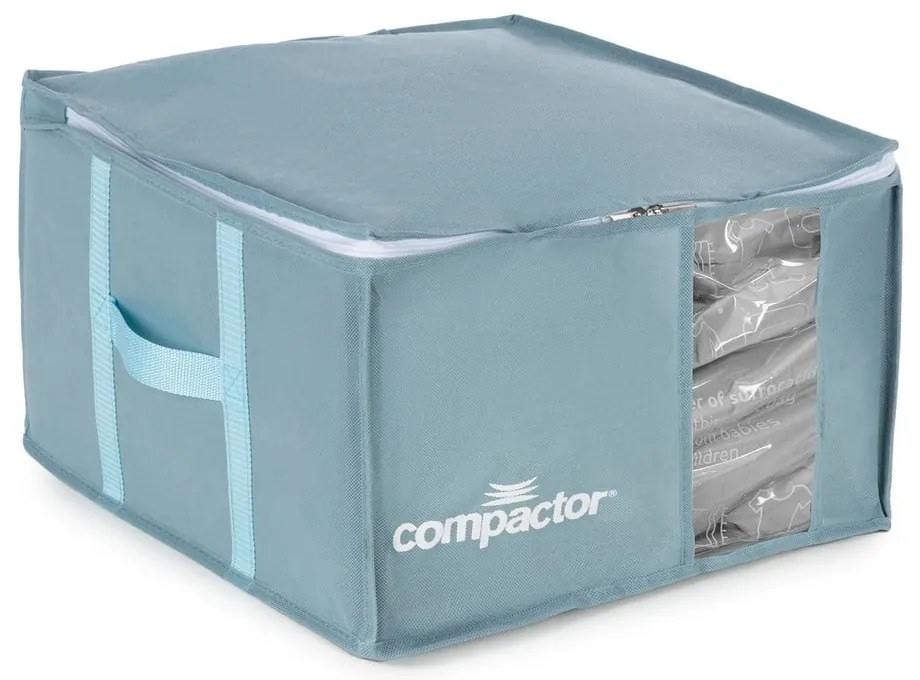 Organizer per vestiti sottovuoto in plastica 42x40x25 cm Blue Edition – Compactor