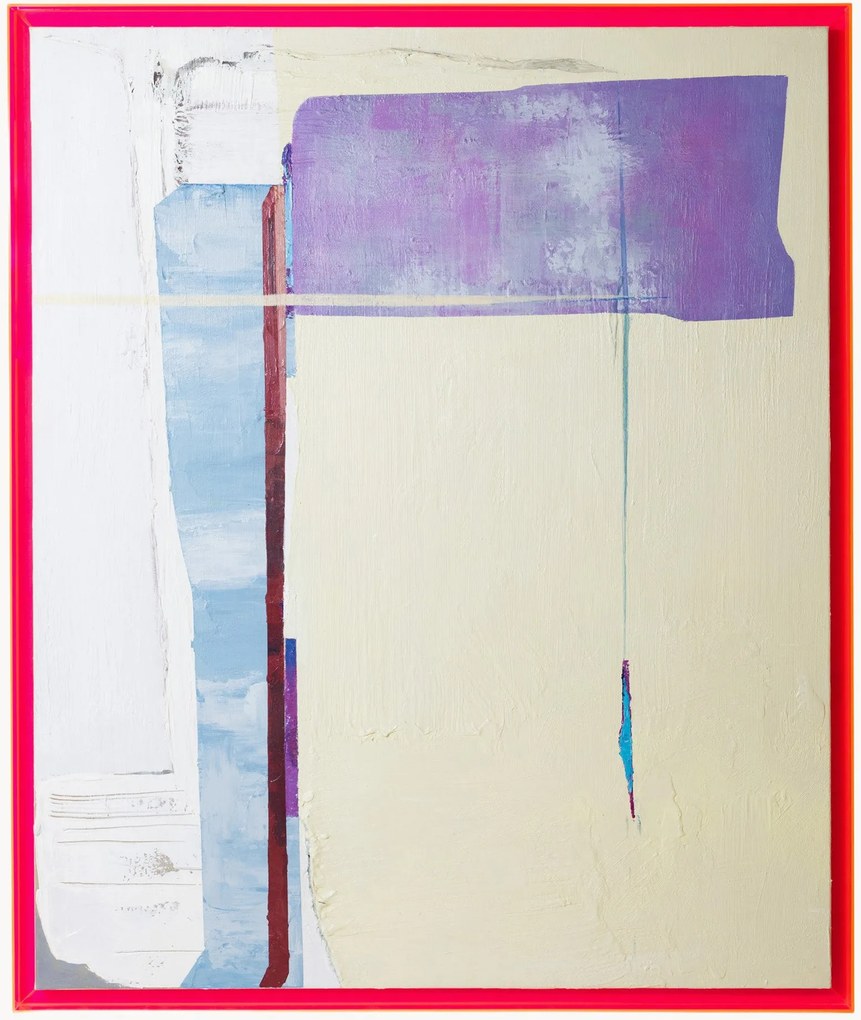 Quadro dipinto a mano con cornice Days In The City