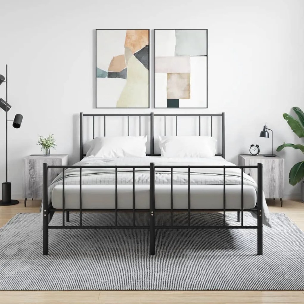 Comodini 2 Pz Grigio Sonoma 40x40x50 Cm İn Legno Multistrato /