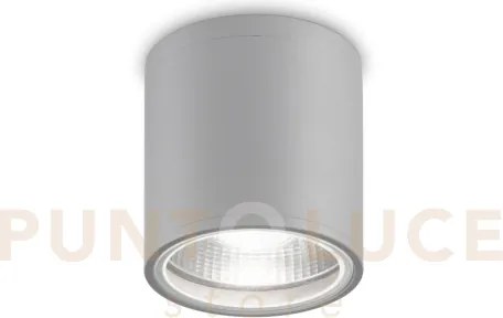 Gun faretto da esterno ip55 1 luce attacco gu10 grigio
