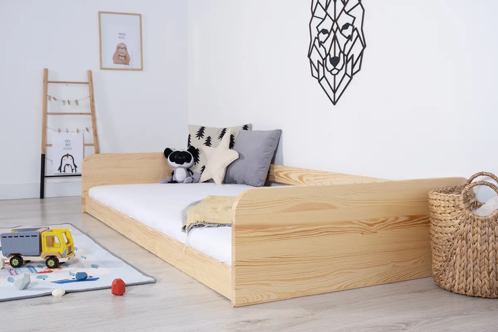 Letto Montessori in legno Sia - laccato - 140x70 cm