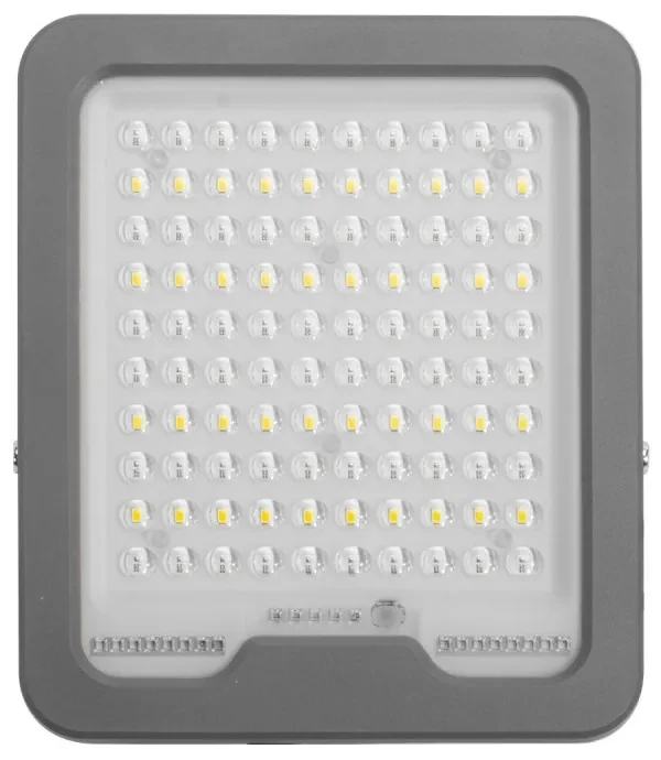 Faro LED Solare 100W IP66, Telecomando Incluso 1.500 lumen - SERIE PRO Colore Bianco Naturale 4.000K