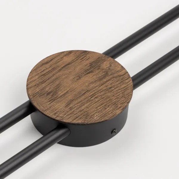 Brilagi - Lampada da parete LED WOODY COLLINE 15W 230V 80 cm rovere/noce