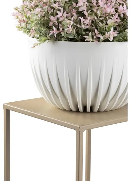 Portafiori 40x24 cm beige