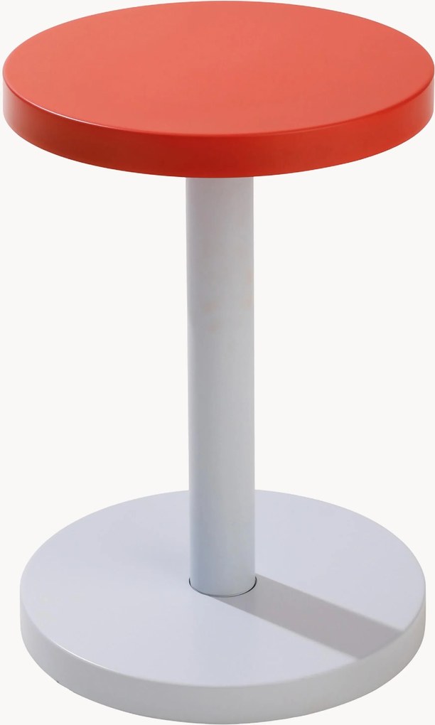 Tavolino rotondo in metallo Trisse