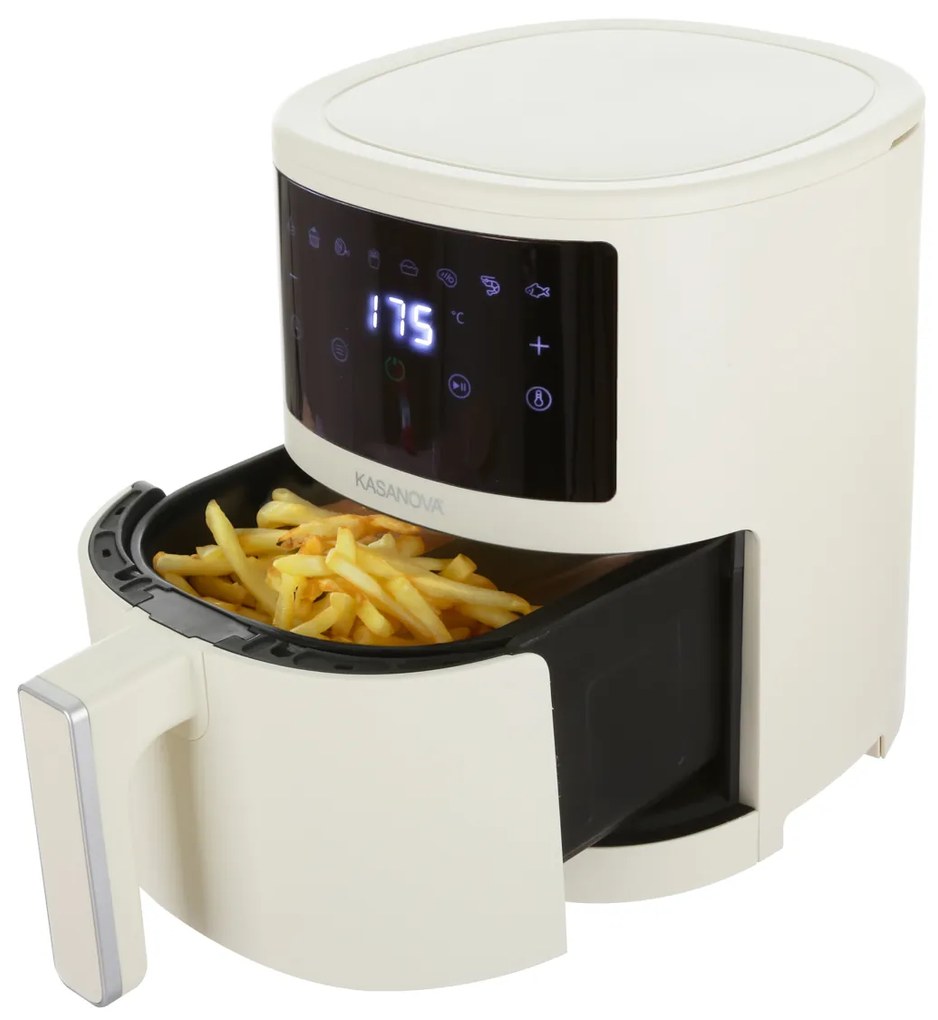 Friggitrice ad aria digitale 3,5 L 1500 W crema