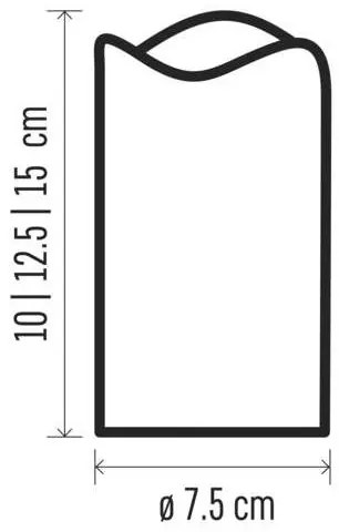SET 3x LED Decorazioni natalizie 3xLED/3x3AAA + telecomando