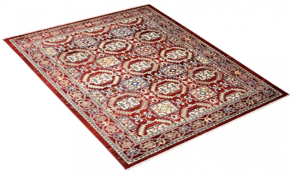 Tappeto orientale rosso in stile marocchino Larghezza: 160 cm | Lunghezza: 225 cm