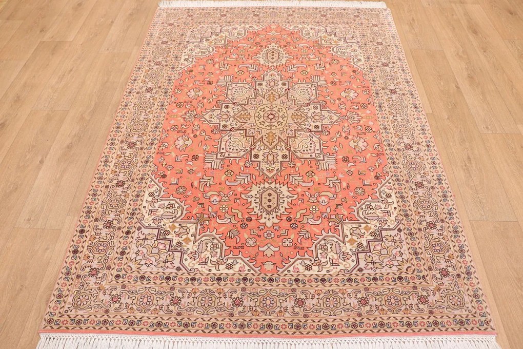 Tabriz Tappeto persiano 150x210 (Iran) Annodato A Mano