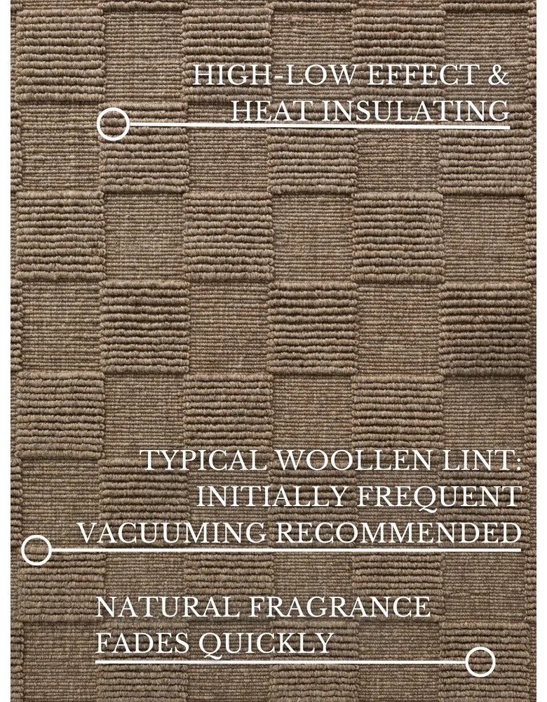 Tappeto marrone in lana tessuto a mano 200x300 cm Scala – Villeroy&Boch