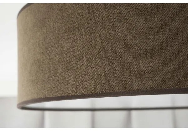 Duolla - Lampada LED da soffitto CORTINA LED/26W/230V Ø45 cm 4000K marrone