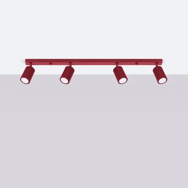 Brilagi - Faretto LED CRESTO 4xGU10/10W/230V bordeaux