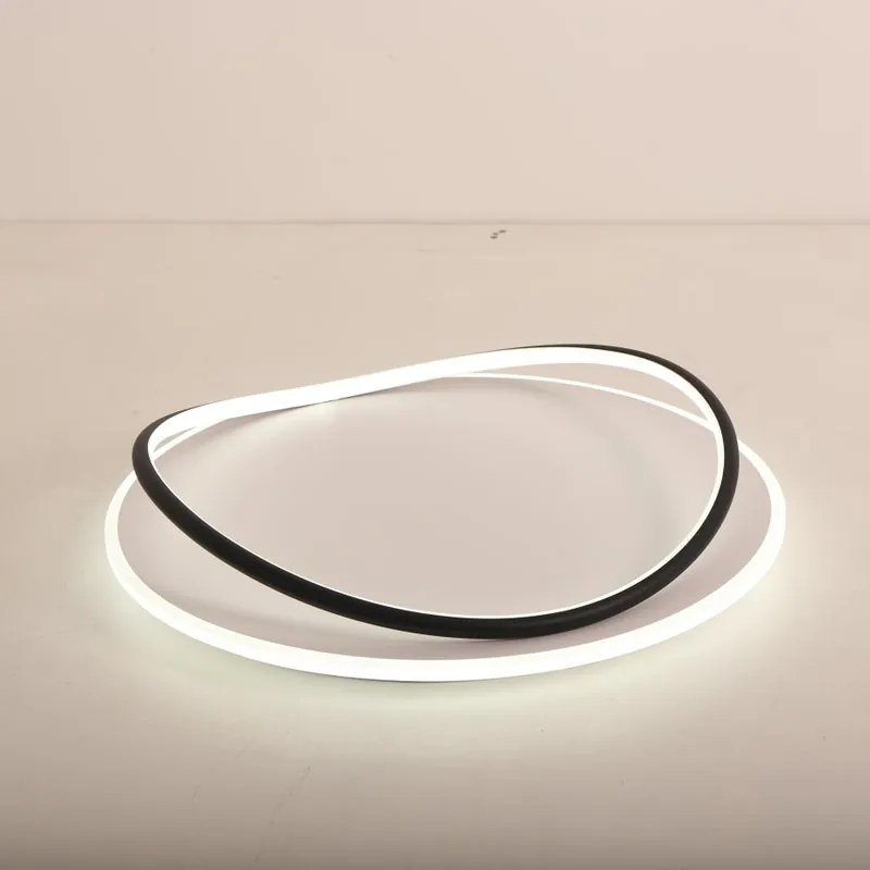 Plafoniera LED design Valentina, bianco, luce con 3 temperature di colore dimmerabile, 3306 lumen