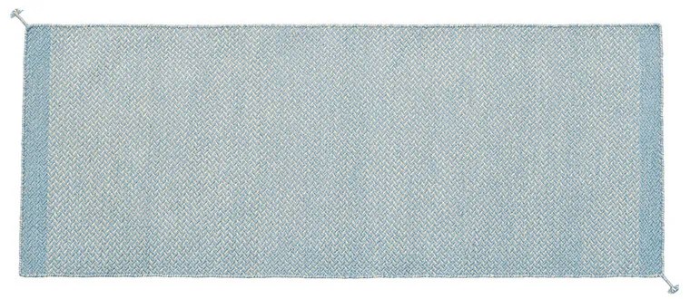 Muuto - Ply Coperta rPET 200x80 Chiaro Blu Muuto