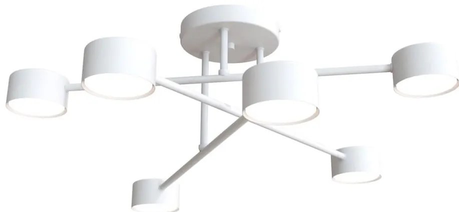 Plafoniera HALO 6xGX53/10W/230V bianca