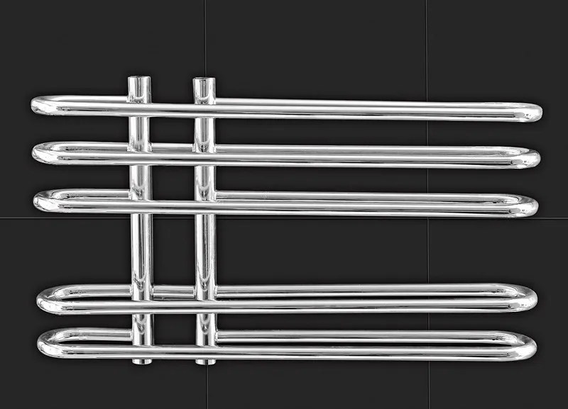 Kamalu - Scalda salviette termoarredo 700x400mm finitura cromata | KAM-379