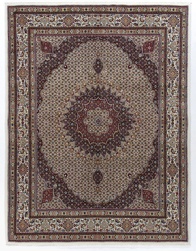 Moud Tappeto 240 x 180 (Iran) Annodato A Mano