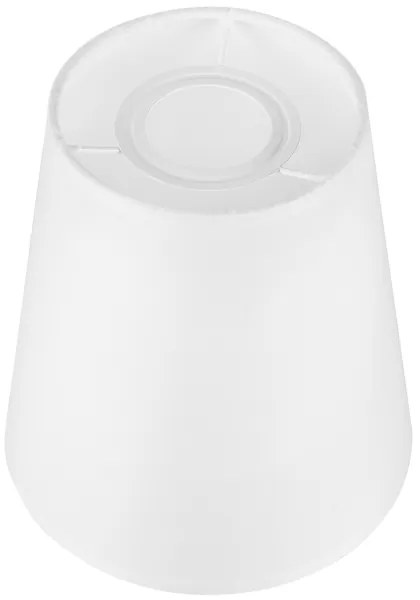 Paralume di ricambio ELLIE E27 diametro 15 cm bianco