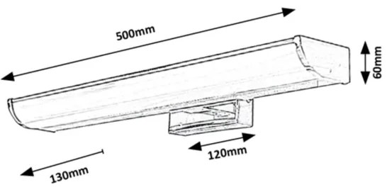 Rabalux - Applique LED da bagno dimmerabile LED/7,5W/230V IP44
