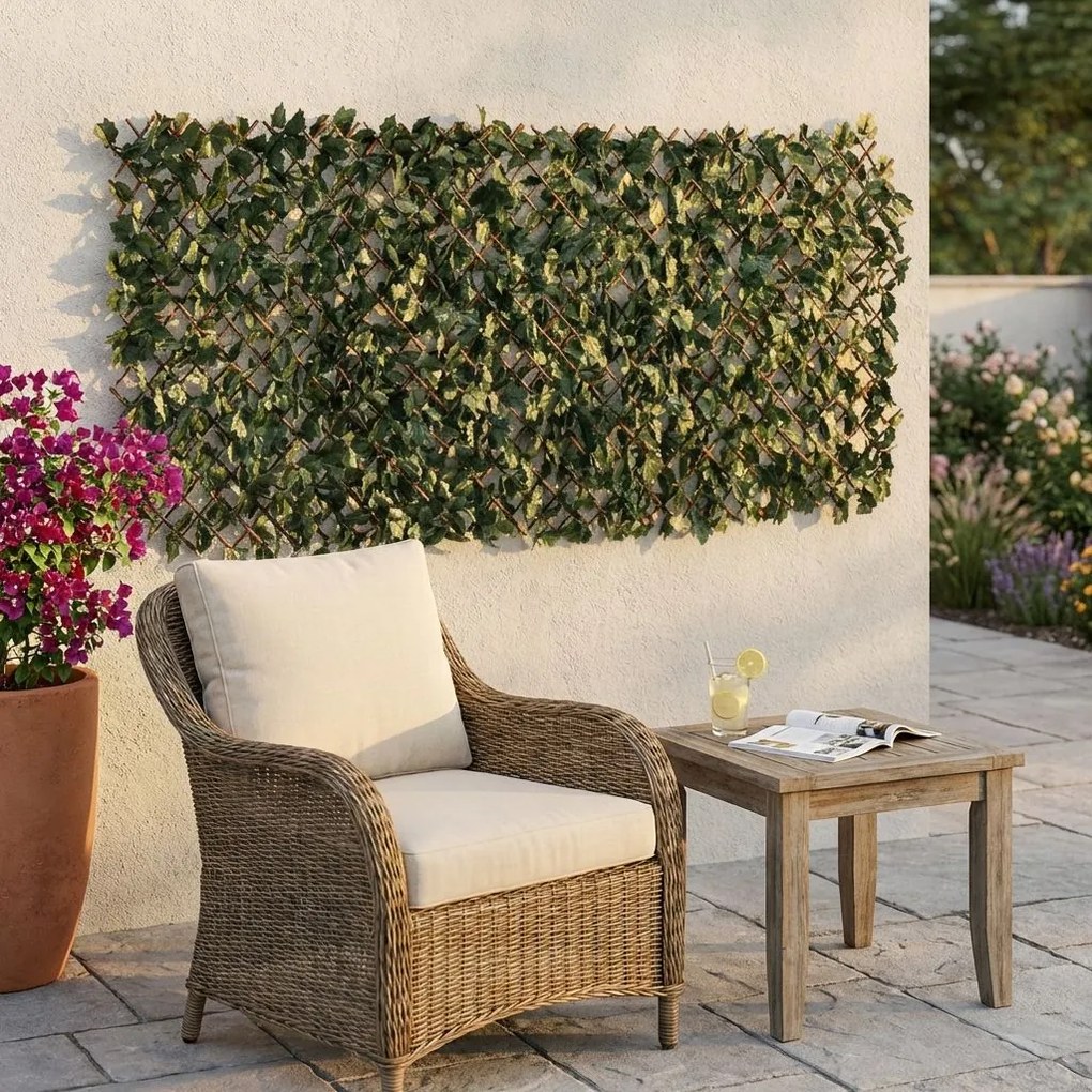 Siepe artificiale foglia photinia