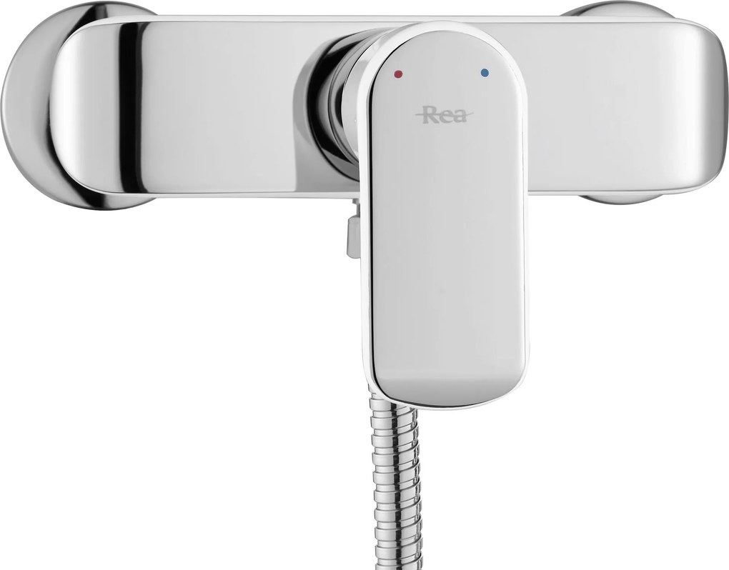 Rubinetto doccia REA BLOOM bianco cromo