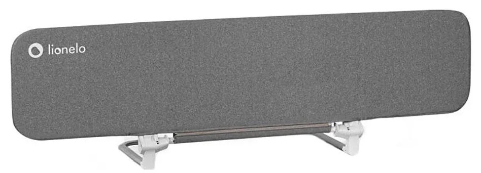 Lionelo - Barriera di sicurezza per letti LORA XL grigio scuro