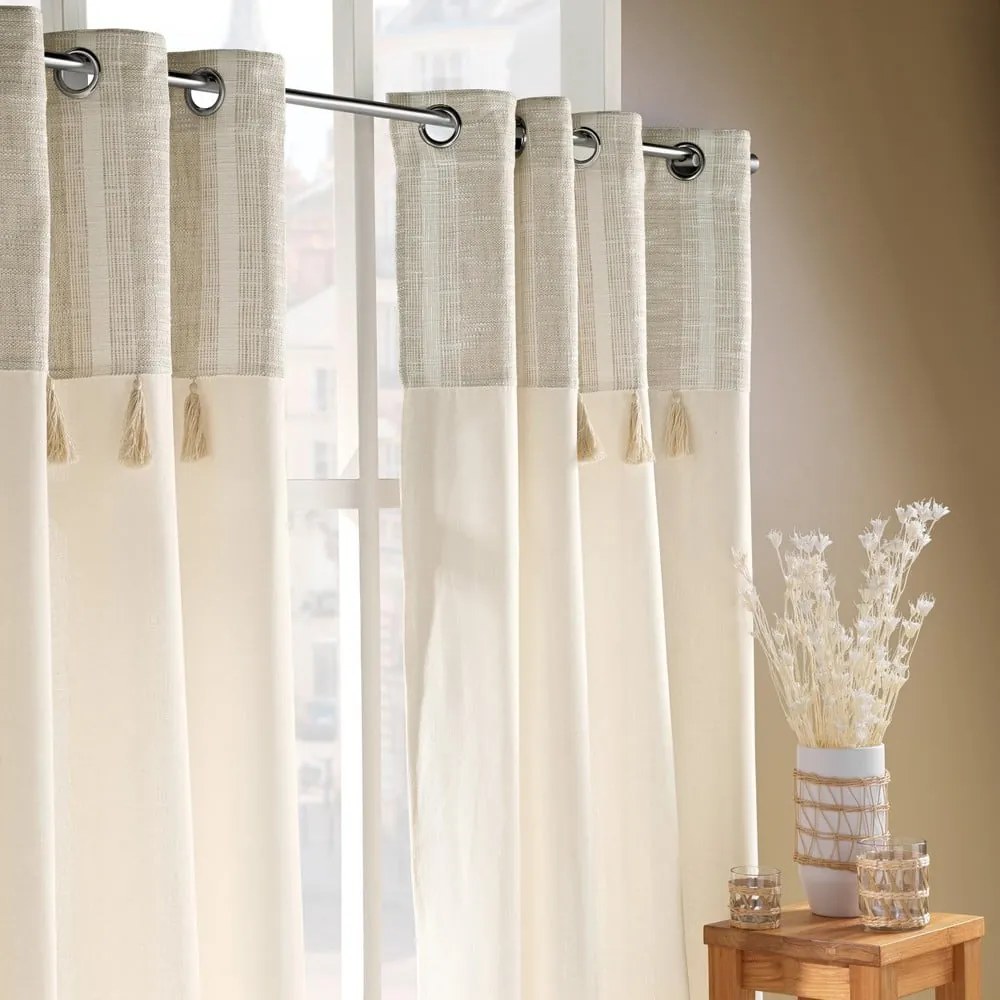 Tenda di colore naturale 140x240 cm Island – douceur d'intérieur