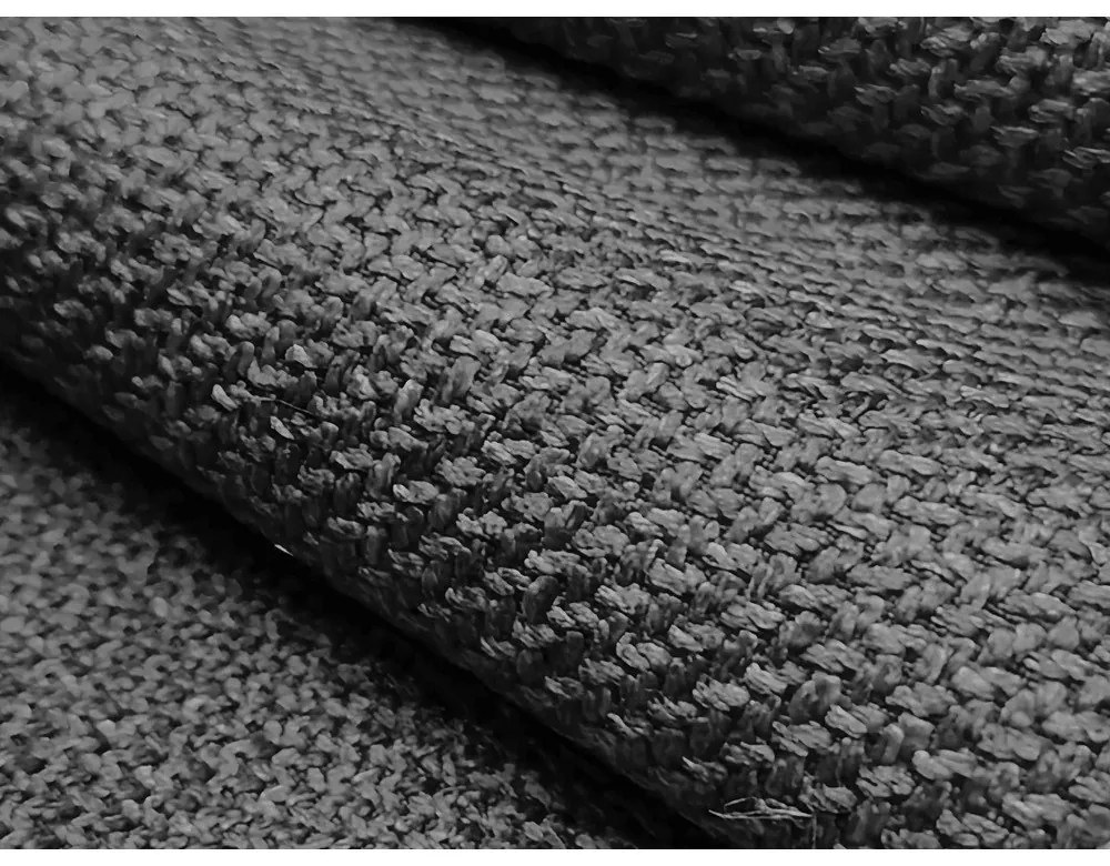 Divano angolare grigio scuro allungabile (con penisola a sinistra/con chaise lounge) Leila – Makamii