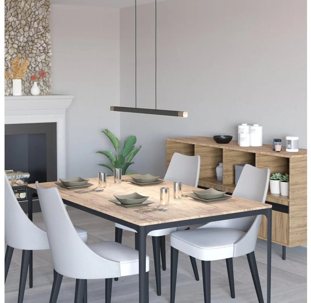 Eglo 900174 - Lampadario a sospensione con filo LED dimmerabile LISCIANA LED/18W/230V 3000K